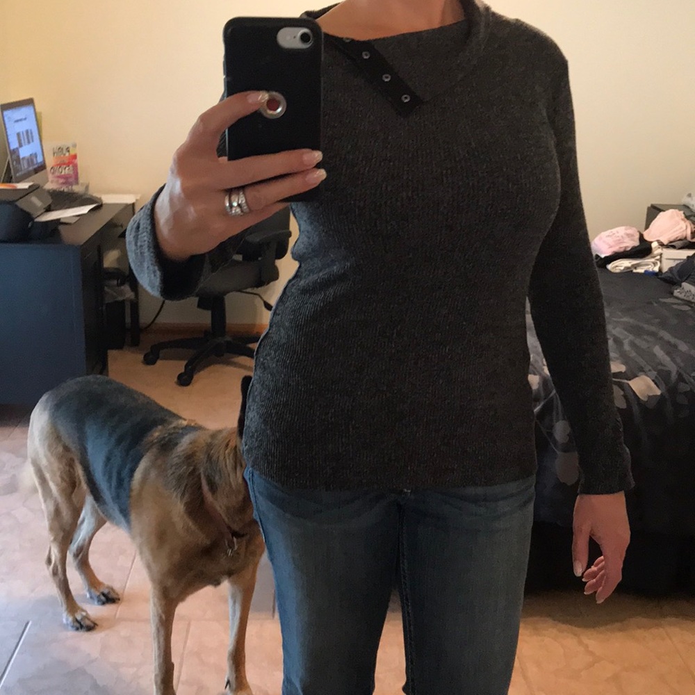 Maison Jules long sleeve top